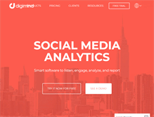 Tablet Screenshot of digimind.com